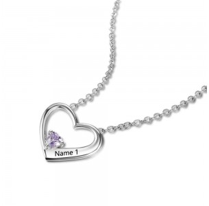 Personalized Birthstone Necklace JEWJONE101878